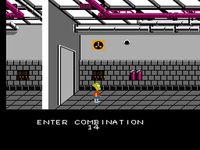 une photo d'Ã©cran de The Simpsons - Bart Vs The Space Mutants sur Nintendo Nes
